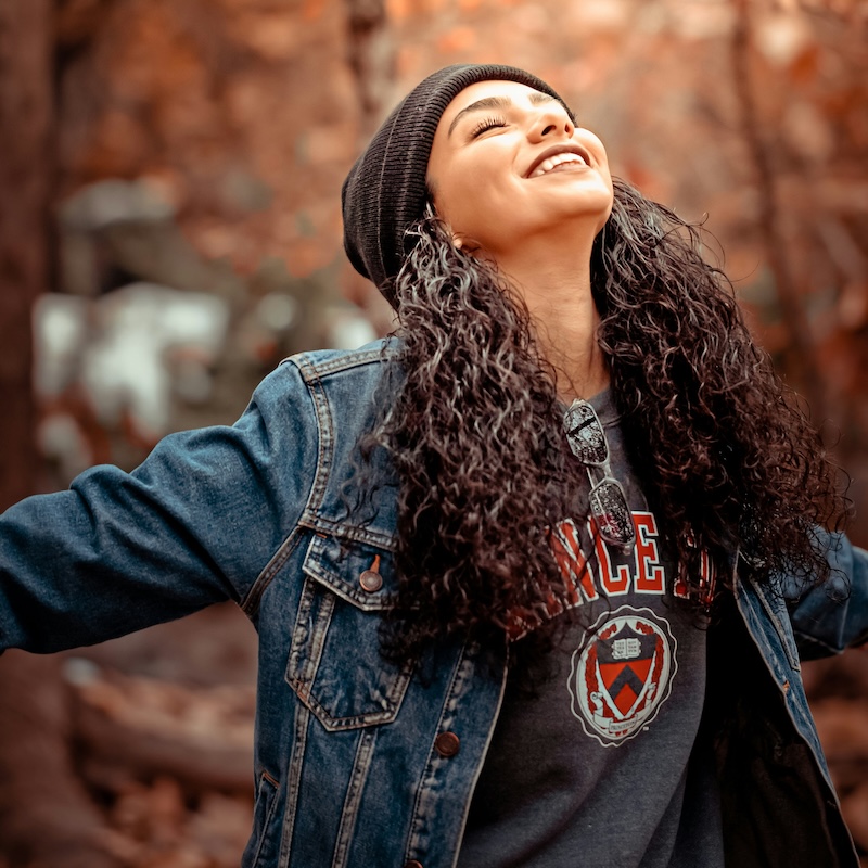 happy woman